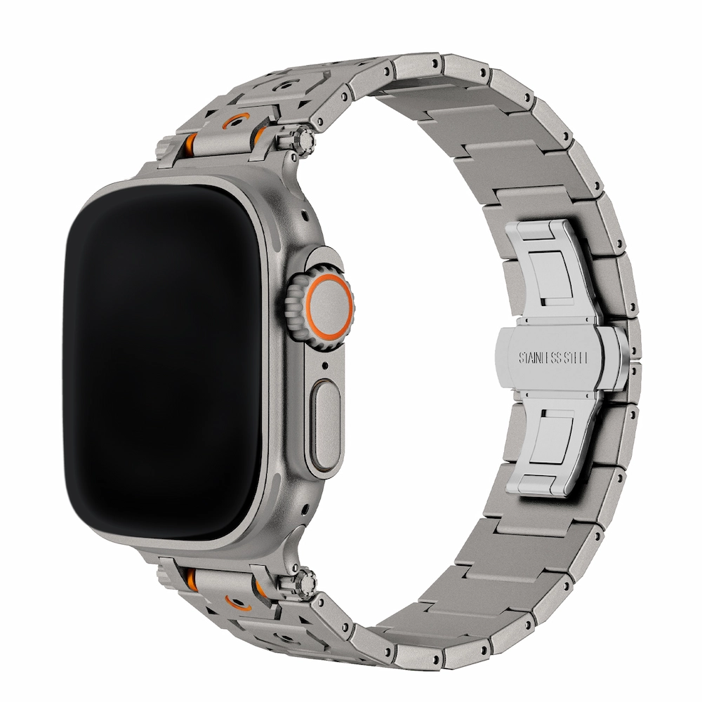 Products HB-21 stainless steel butterfly clasp Apple Watch band