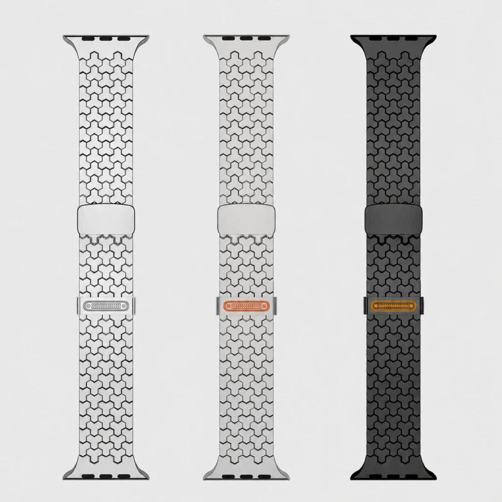 HB-25 Stainless Steel Magnetic Watch Band hb 25 gallery 04 color options