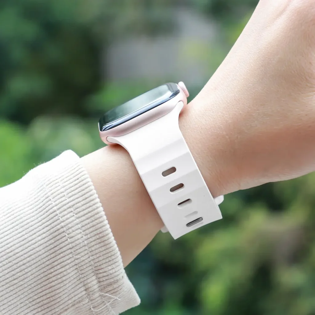 HB-31 FKM Snap Buckle Watch Band HB-31 lightweight FKM watch band everyday wear
