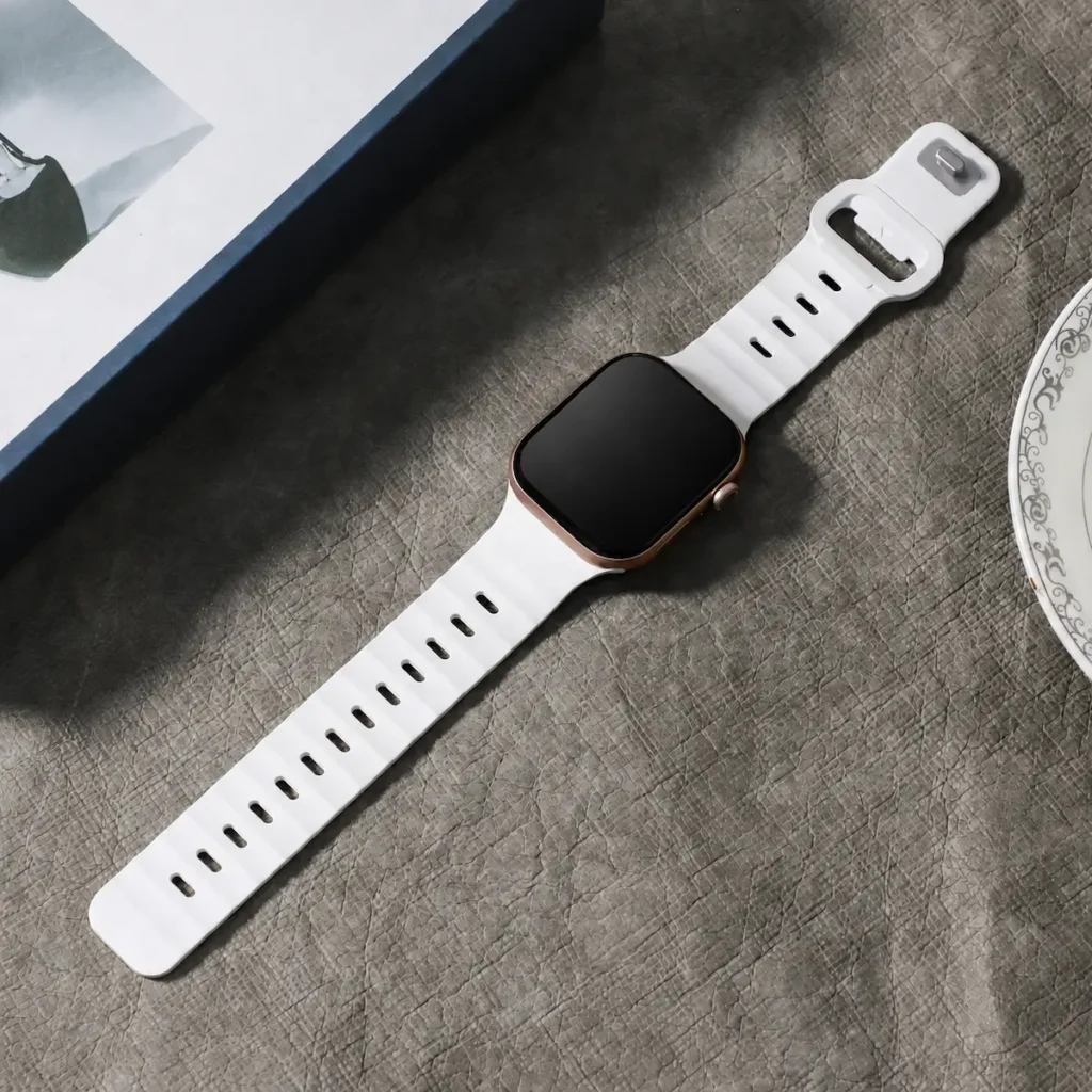HB-31 FKM Snap Buckle Watch Band hb 31 white fkm desk lifestyle