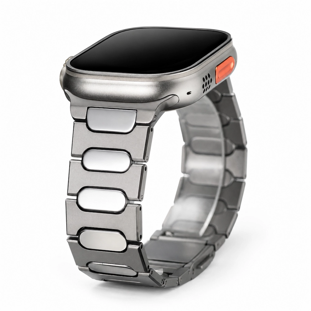 Products Titanium magnetic Apple Watch-compatible band HB-13A